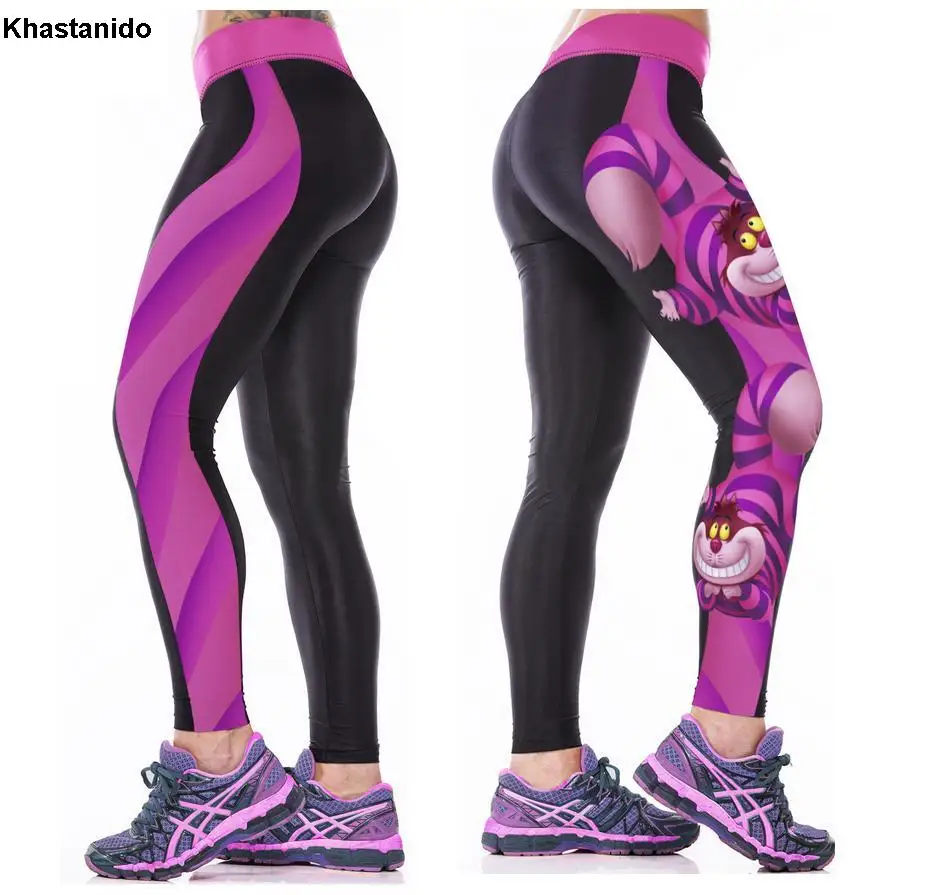 High Waist Workout Leggings 3d Print Skull Legging Push Up Breathable