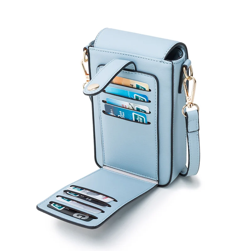 Najtaniej Bolsa kobiet Mini małe kobiety Crossbody torba PU skórzana klapka torby na telefon portfel pani torebka na ramię Messenger torba