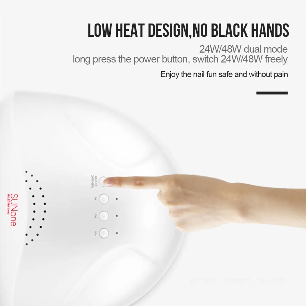  Modelones Lamps For Nails UV Nail Dryer Lamp UVLED 48W SUNONE Manicure UV Lamp For Manicure Gel Var