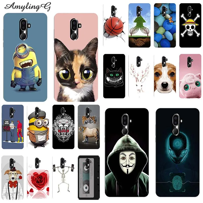 

Colorful Cases for Cubot X18 Plus Printing Drawing Mobile Phone Case Cover for Cubot X 18 Plus Silicone Soft Protective Case Cat