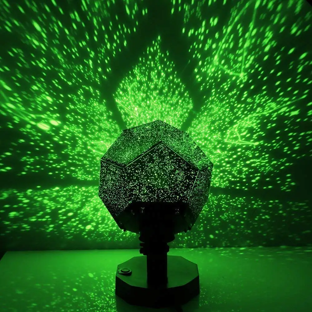 Звезда Мастер проектор светодиодный ночной Светильник 360 градусов Звездное небо
