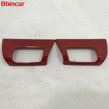 

Bbincar For Porsche Cayenne 2018 2019 Interior Accessories Europe Model Car ABS Front Upper Top Air Vent Outlet Trim 2Pcs