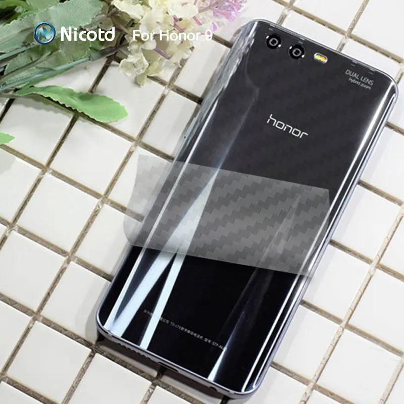 3D Carbon Fiber Back Cover Protective Film For Huawei honor 9 (8)