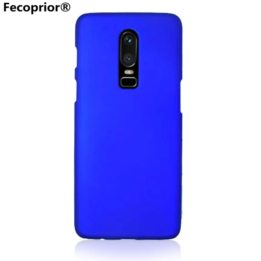 

Fecoprior Oneplus6 Hard PC Matte Case For Oneplus 6 One plus Back Cover Thin Slim Shield Smart Phone Fundas Coque Celulars