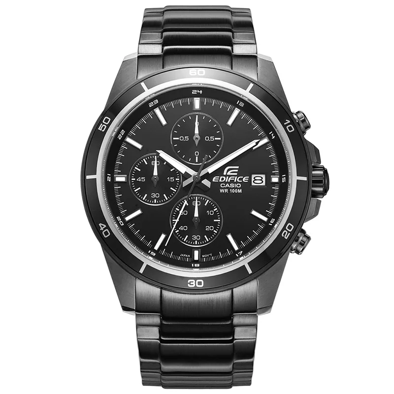 Casio Часы серии EDIFICE 2018 новые модные спортивные 10 бар водонепроницаемые кварцевые