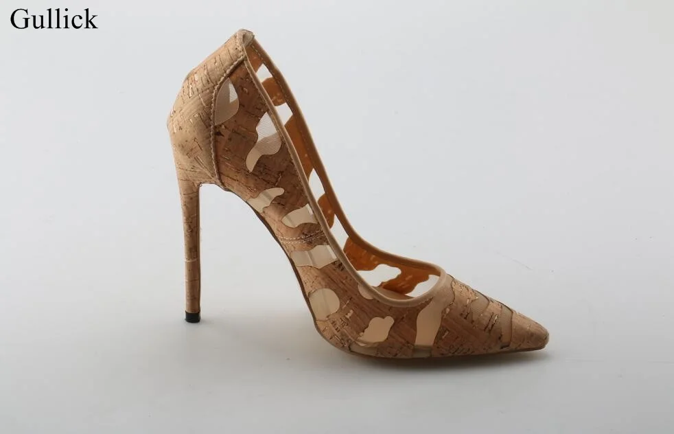 As Talon Bois Robe Pompes Slip Bout Motif Office Haute De Sexy Lady Pointu out Partie Picture Creux Cm Chaussures Femmes 11 on Cut nqwxtY14