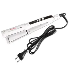 Kemei KM-1273 челка шина Керамический слой прямой двойного назначения груша выпрямитель для волос