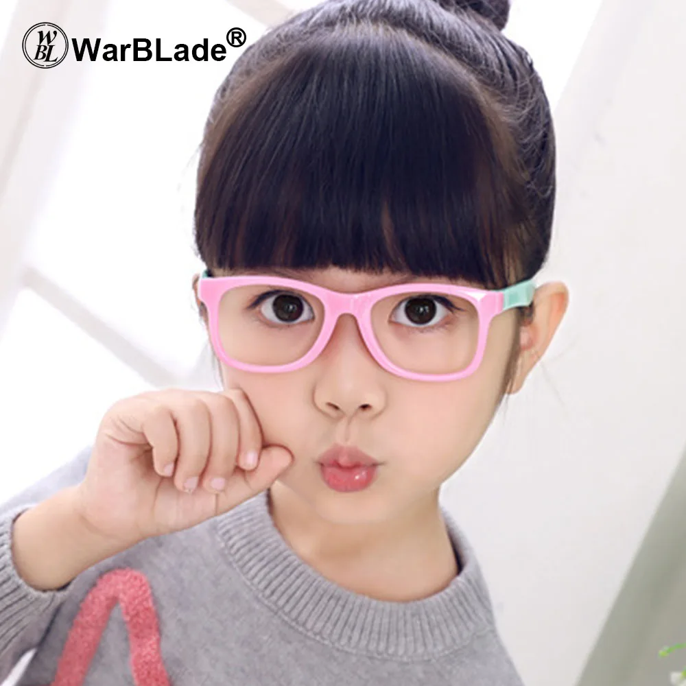 Super Light Flexible Kids Eyeglasses Frame TR90 Child Glasses Unbreakable Safe Boys Girls Optic Myopia Glasses Frames Oculo