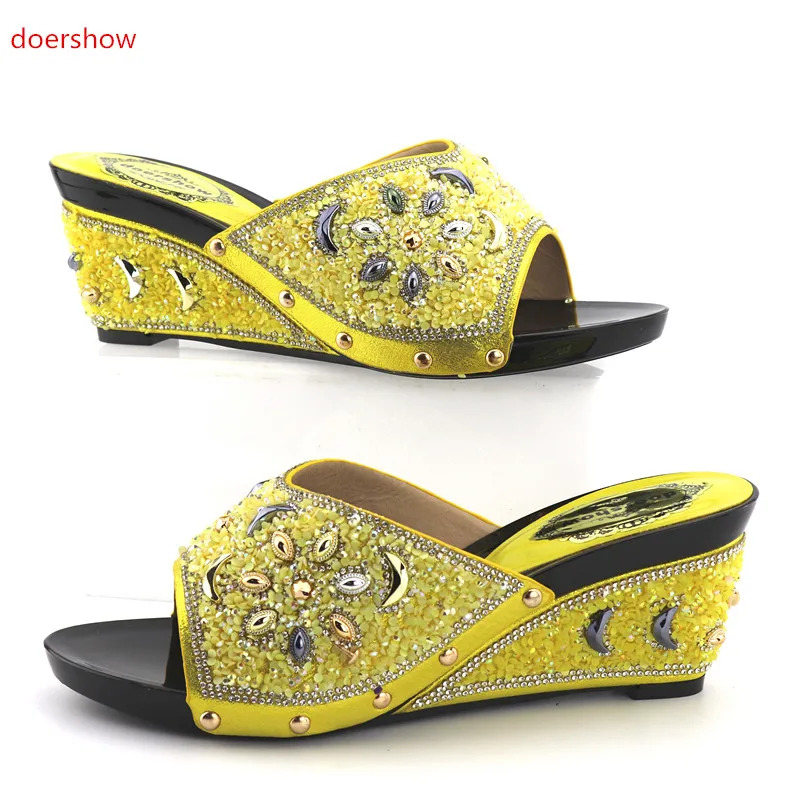 multi colored rhinestone pumps