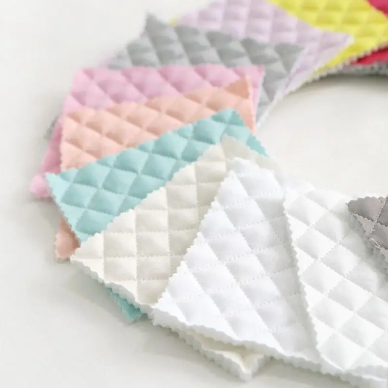 50x150 см, однотонная воздушная одежда, детская одежда, утепленная стеганая хлопковая ткань, теплая, 500 г до 700 г