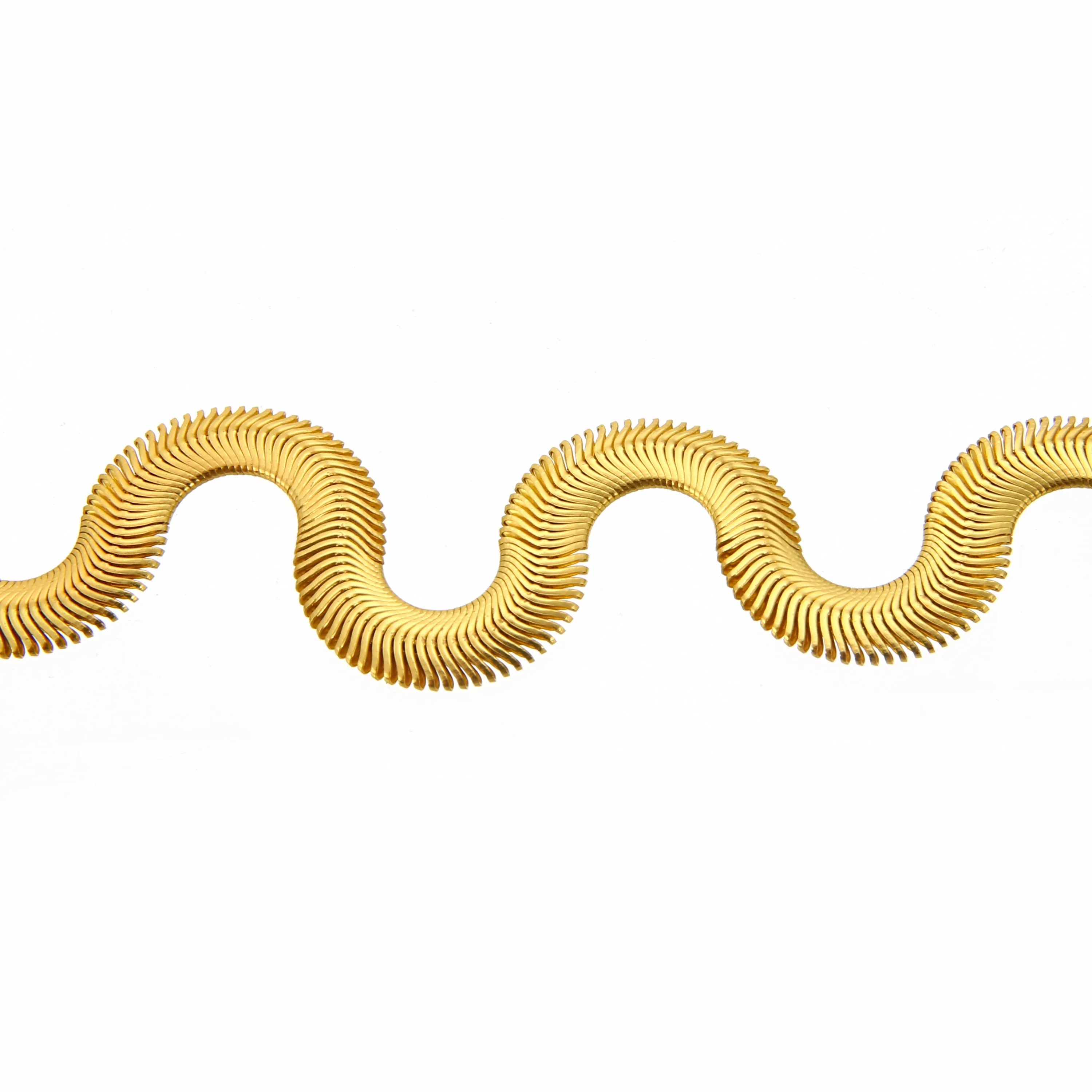 Unisex Snake Chian Necklace Fashion Hip Hop Gold Color Filled DIY  Necklaces Chains For Men Jewelry Accessories