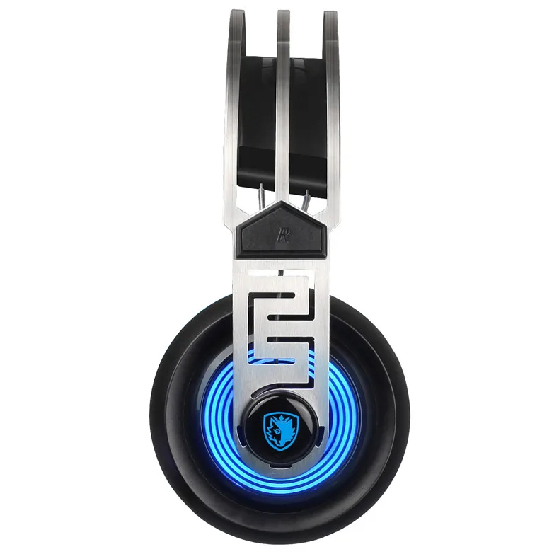 Sades A7 USB Gaming Headset Headphones 7.1 Stereo Surround Sound Earphone Game Headphone with Microphone Led for PC Laptop Gamer (3)