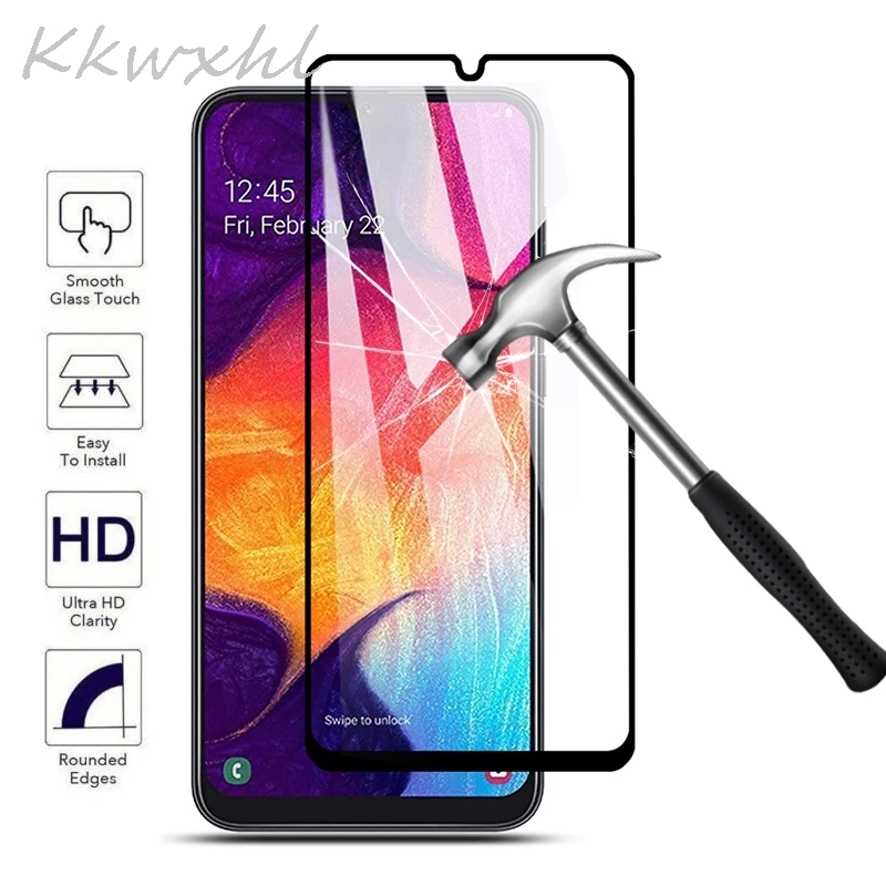 

9H HD Cover Tempered Glass for Samsung Galaxy A20 a205f/ds A20E a202f/ds Full Glue Cover Screen Protector Protective Film