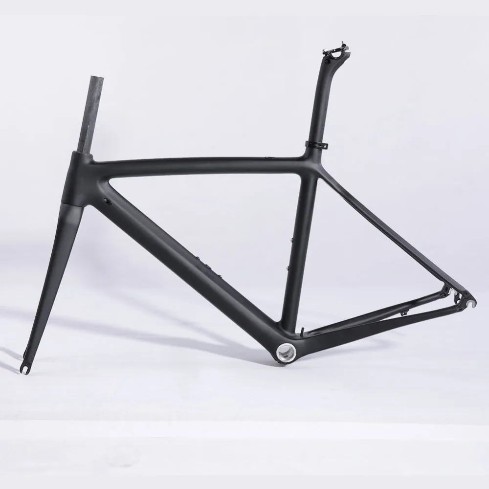 Cheap Spcycle 2020 New Ultralight Carbon Road Bike Frame Wheelset T1000 Carbon Road Bicycle Frameset With Seatpost Headset 50/53/55cm 4