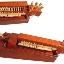 Ручная работа из массива дерева 6 струн 24 клавиши Hurdy Gurdy