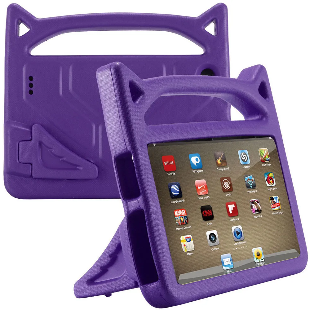 Для Amazon Kindle Fire 7 / Детский защитный безопасный чехол для планшета с резиновой ручкой EVA 7 дюймов 20J Прямая поставка
