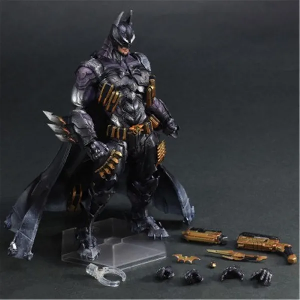 Play Arts Kai Batman Action Figure Reloading Movable Model Dolls Decoration Collection Figurine Toys for Gifts 26cm | Игрушки и хобби