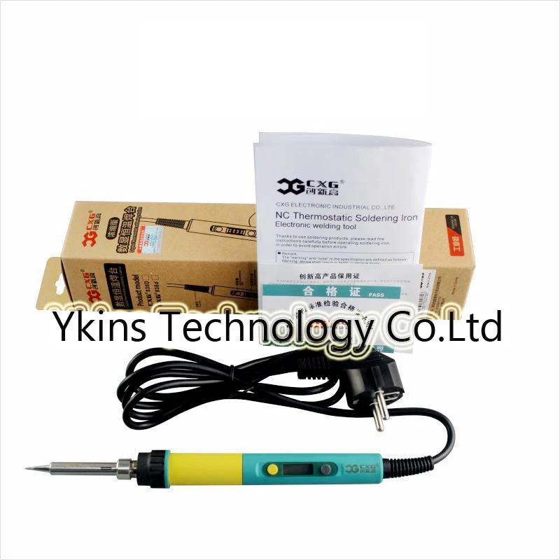 

Free shipping new CXG 100W 936d + LCD adjustable temperature digital soldering station EU plug 936d upgrade