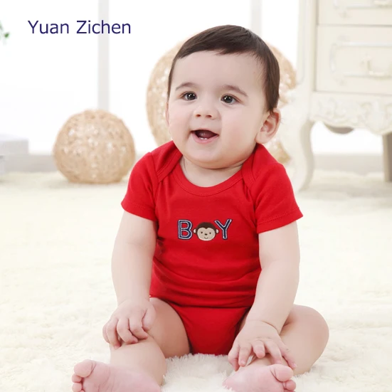 2018 New Arrival Baby Rompers Cotton Baby Boy Girl Summer Short Sleeve Costume  Jumpsuits Roupas Infant Clothing Newborn Clothes
