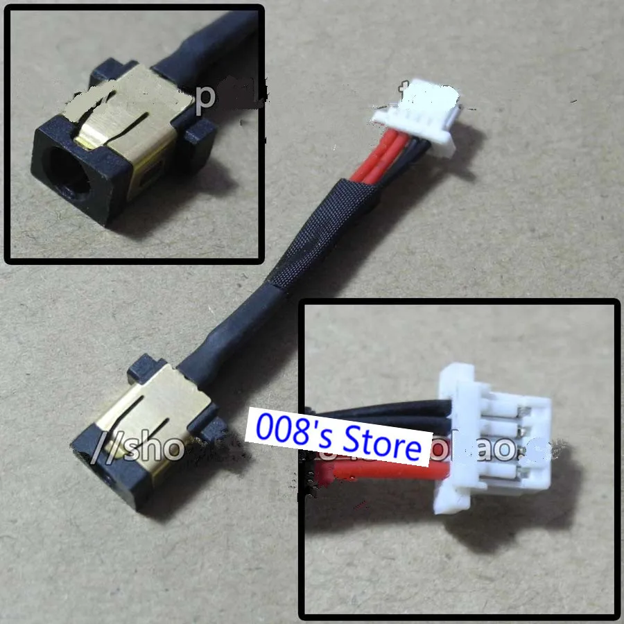 Новый ноутбук Мощность Jack для Acer Aspire S7-191 S7-391 S7-392 S7-393 50.4WD07.001 аккумулятор большой