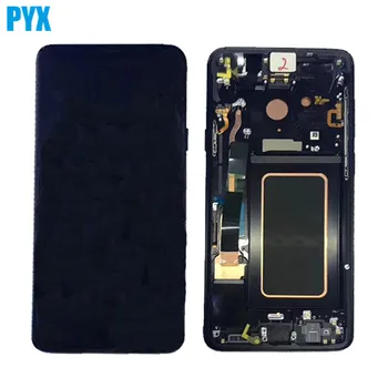 

Super AMOLED For Samsung Galaxy S9 Plus G9650 LCD Display With Touch Digitizer Assembly With Frame Black Free Shipping