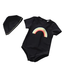 Dollplus для маленьких девочек Купальники малышек малышей детский купальник младенческой Радуга печати пляж ванный Комплект комбинезон Пляжная одежда