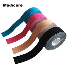 2,5 см x 5 м оригинальная кинезиологическая лента, хлопковая Водонепроницаемая спортивная лента для спортсменов, используется для гольфа, охоты, бега, фитнеса, защиты лодыжки