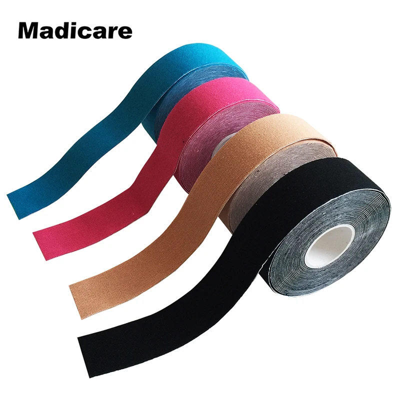 

2.5cmx5m Original Kinesiology Tape Cotton Waterproof Athletes Sports Tape Used Golf Hunting Running Fitness Ankle Protector