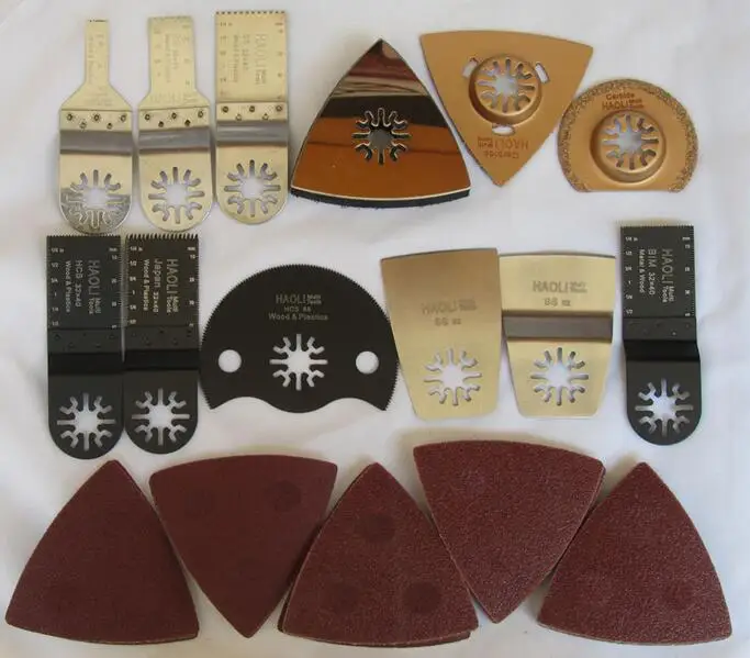 

37 pcs oscillating multi tool saw blades for multimaster power tool as Fein renovator tool,Dremel accessory,TCH