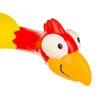 HOOPET Pet Dog Toys Screaming Chicken Squeeze Sound Toy for Dogs Super Durable Funny Squeaky Yellow Rubber Chicken Dog Chew Toy 2