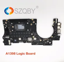 661-8303 For MacBook Pro 15″ A1398 2012 2.3GHz 2.6GHz 8GB Late 2013 16GB ME294 Logic Board Motherboard System board 820-3662-03