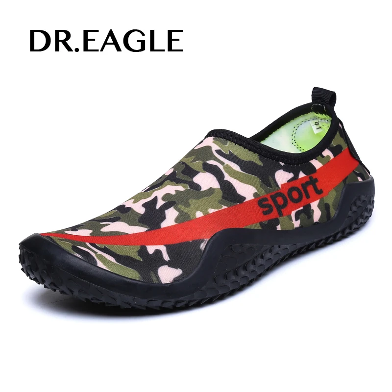 Dr.eagle Quick-drying Sneaker Swimming Slippers shoes Beach water shoe Sneakers Socks Camouflage Aqua Fitness Sea shoes Man