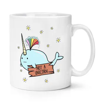 

Narwhal Not A Unicorn Cup Whale Magical Stars Rainbow Animal Ocean Mug