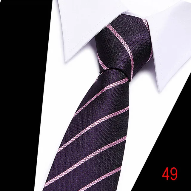 100% Silk tie 7.5 cm floral necktie high fashion plaid ties for men slim cotton cravat neckties mens 2022 gravatas 49