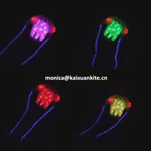 10 кв. М светодиодный трилобитовый кайт, мягкий воздушный змей, воздушный змей для шоу, подъемник