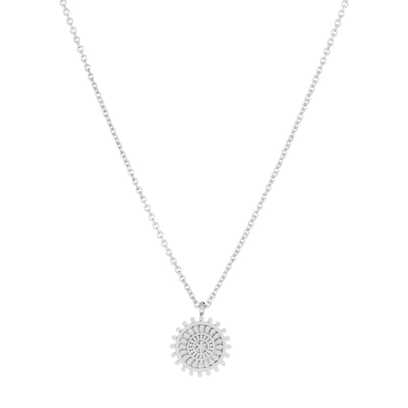 flower necklace big