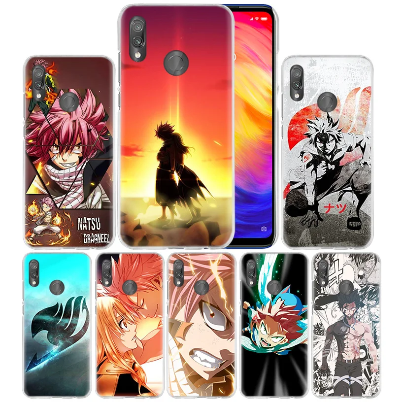 

FAIRY TAIL Anime Case for Xiaomi Redmi Go Note 7 6 6A Pro S2 5 5A 4X Mi A1 A2 9 Mix 3 5G 8 lite Play F1 Hard PC Phone Cover Capa