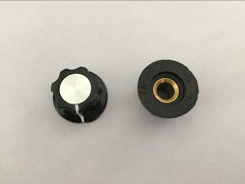50pcs Skirted Knob MF-A04 For Standard Pots D 32mm H 16mm Hole Diameter 6mm