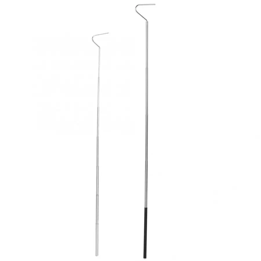 

Stainless Steel Extensible Telescopic Snake Reptile Catcher Capture Hook Tool