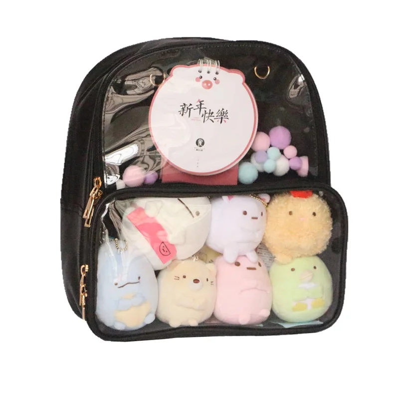 Мягкая сестра Лолита прозрачный кукла Itabag плечи мешок японская девушка Kawaii милый рюкзак школьные сумки для учеников путешествия Racksacks