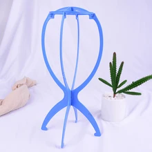 Подставка для парика, пластиковые держатели для париков, портативная складная устойчивая подставка для парика, инструмент