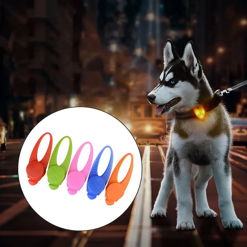 

Collar For Dogs Cats Decor Collar Pet Accessories 1PC Pet Collars LED Pendant Dog Collar With ColorfuL LED Lights Neck