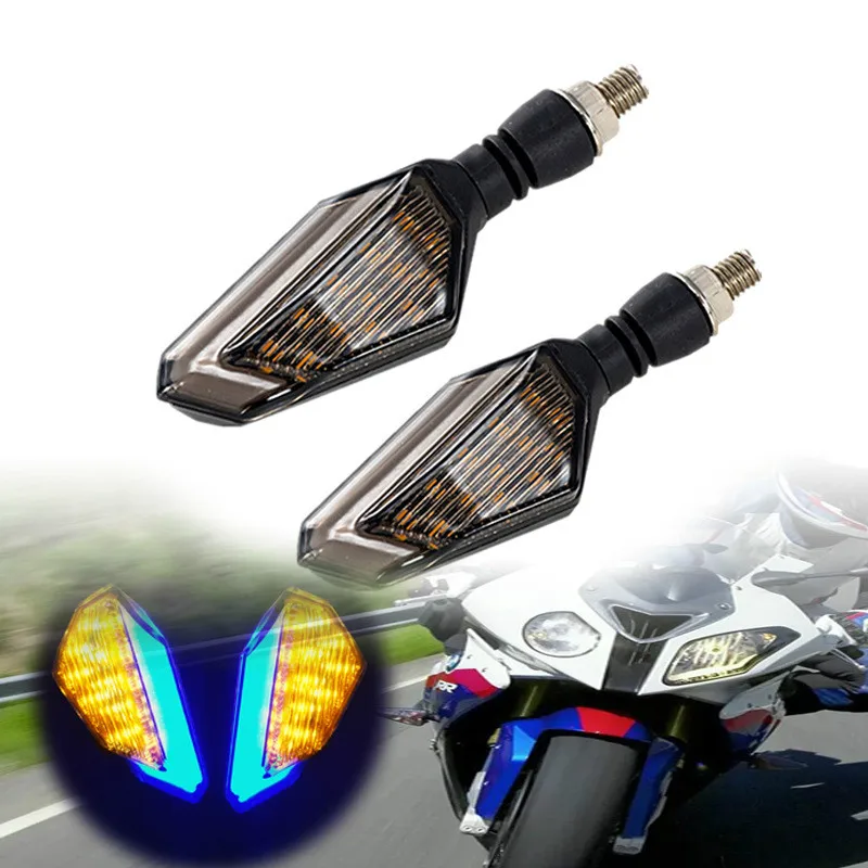 2pcs/lot 22LED dual-color light guide steering indicator with function of daylight and brake | Автомобили и мотоциклы