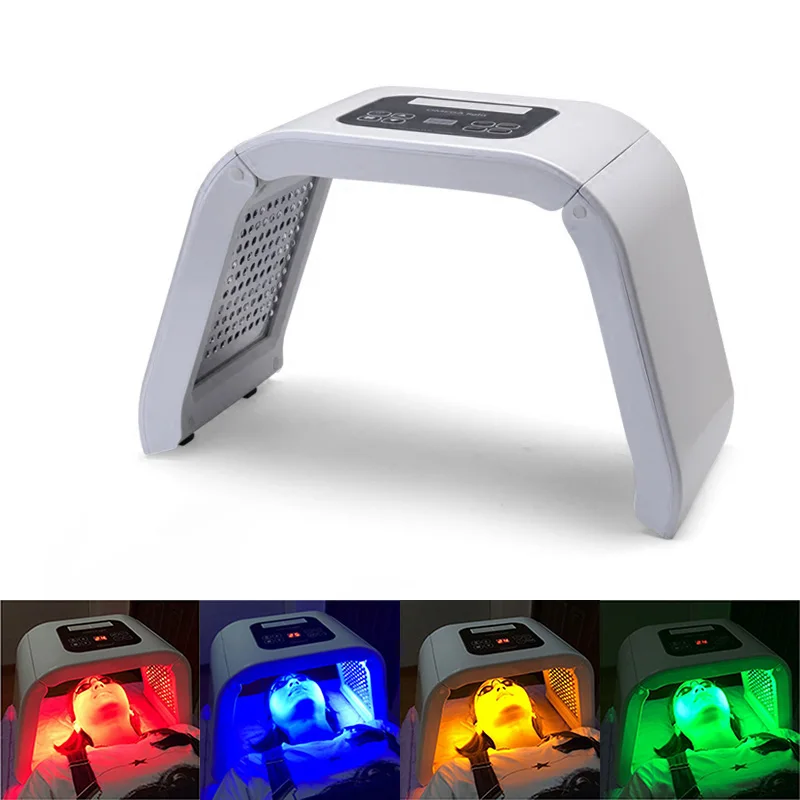 LED Photon Light Therapy Machine 4 Color LED Facial Beauty SPA PDT