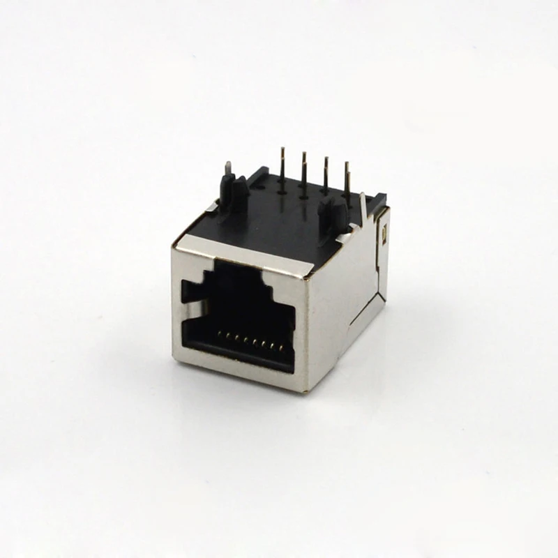 10 шт. удлинитель RJ45 сетевой разъем 59 8P8C с экранированной розеткой Кристальный