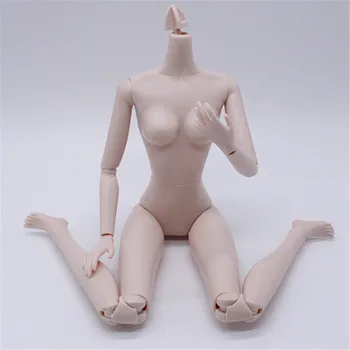 

1PCS 14 Joints/ 16 Joints Moveable Body Imitation Dolls Naked Body Without Head for Doll Accessories 27cm/ 29cm Doll Body