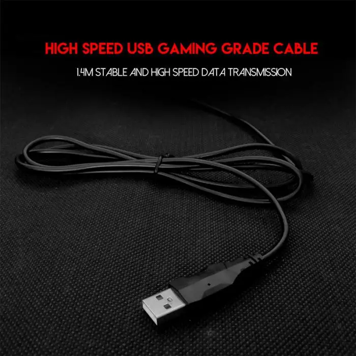 Профессиональный USB проводной светодиодный игровая клавиатура с подсветкой 104 клавиш для портативных компьютеров DJA99