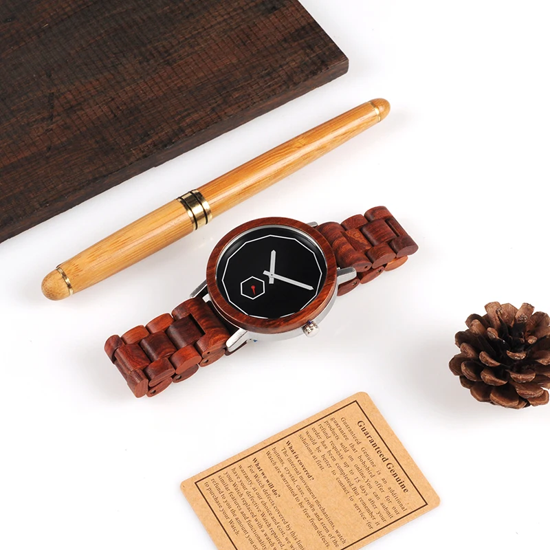 M29 red wooden watch 3