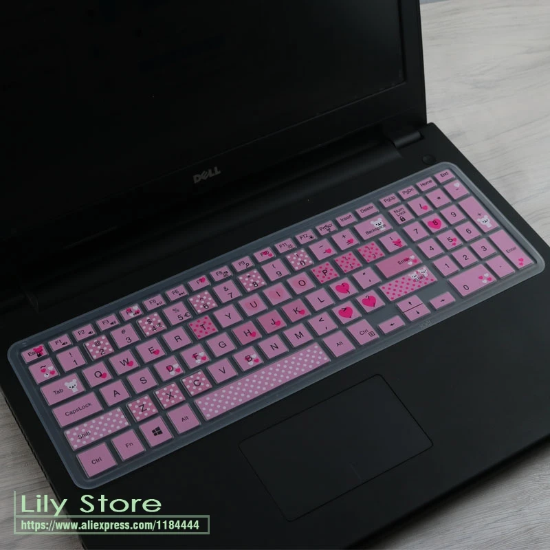 Силиконовый чехол для клавиатуры Dell Inspiron Ins 15 3567 R1525B Speed 5576 5577 1525 17 дюймов защита