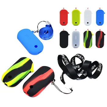 

Silicone Case Protective Cover Shield Wrap Sleeve Skin With Lanyard Sling For Vaporesso Renova Zero Case
